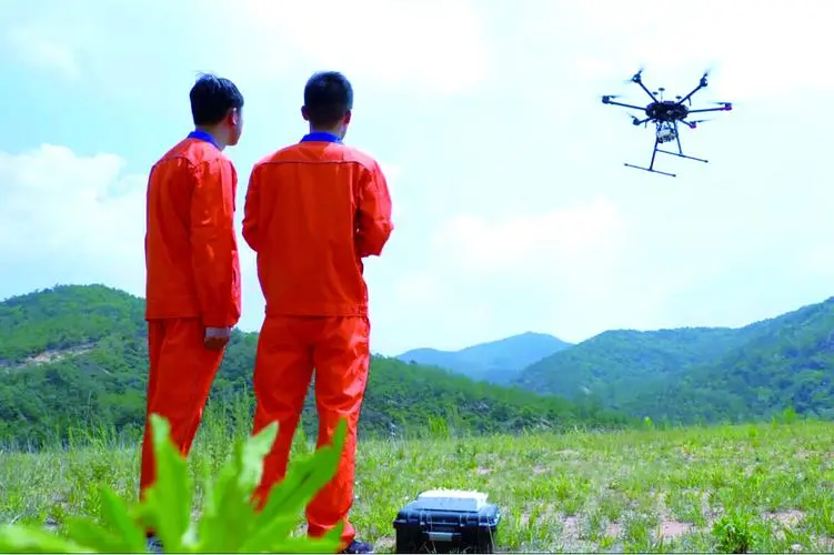 象州无人机倾斜摄影巡检拍摄